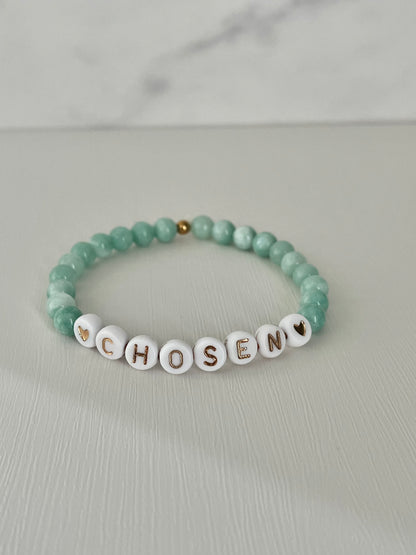 CHOSEN jade stone bracelet