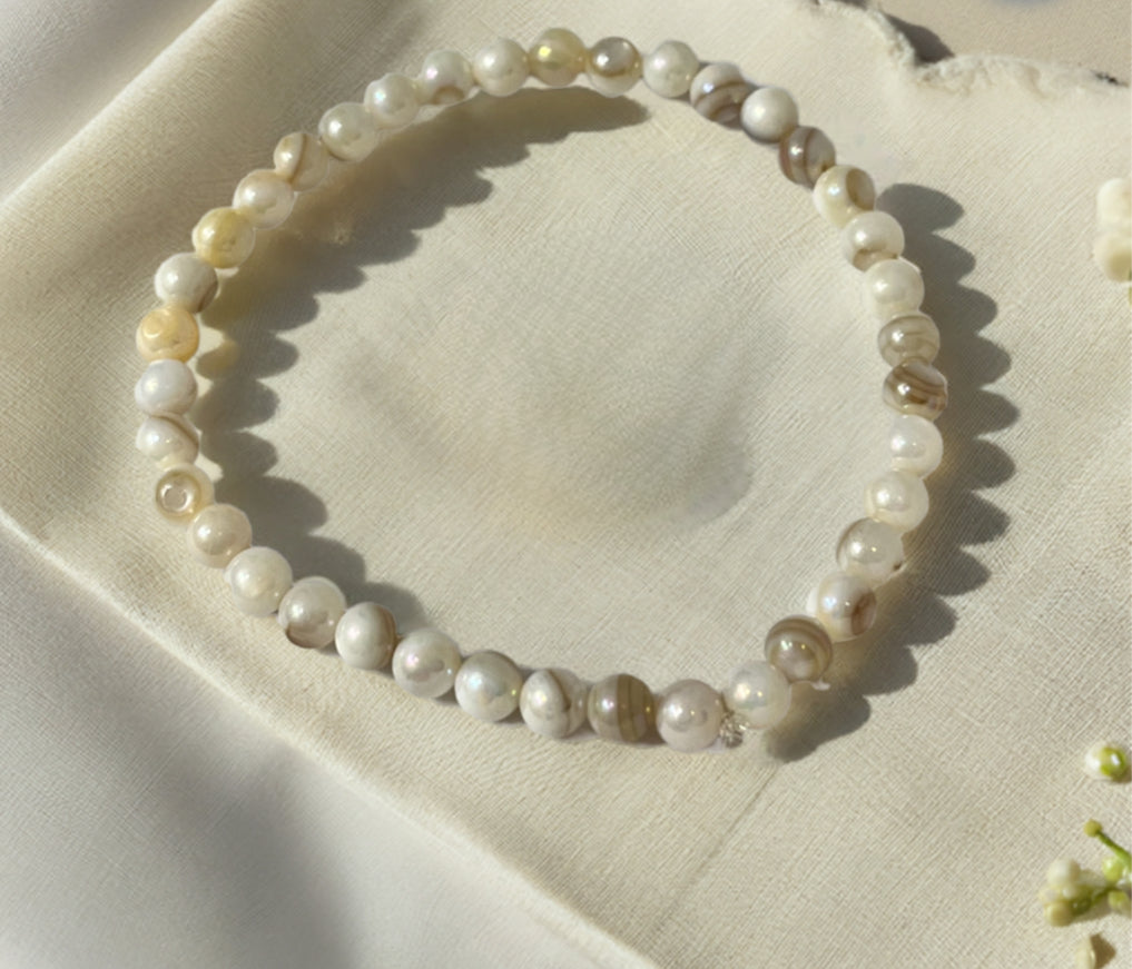 Freshwater pearl beaded collection multiple designs and colors