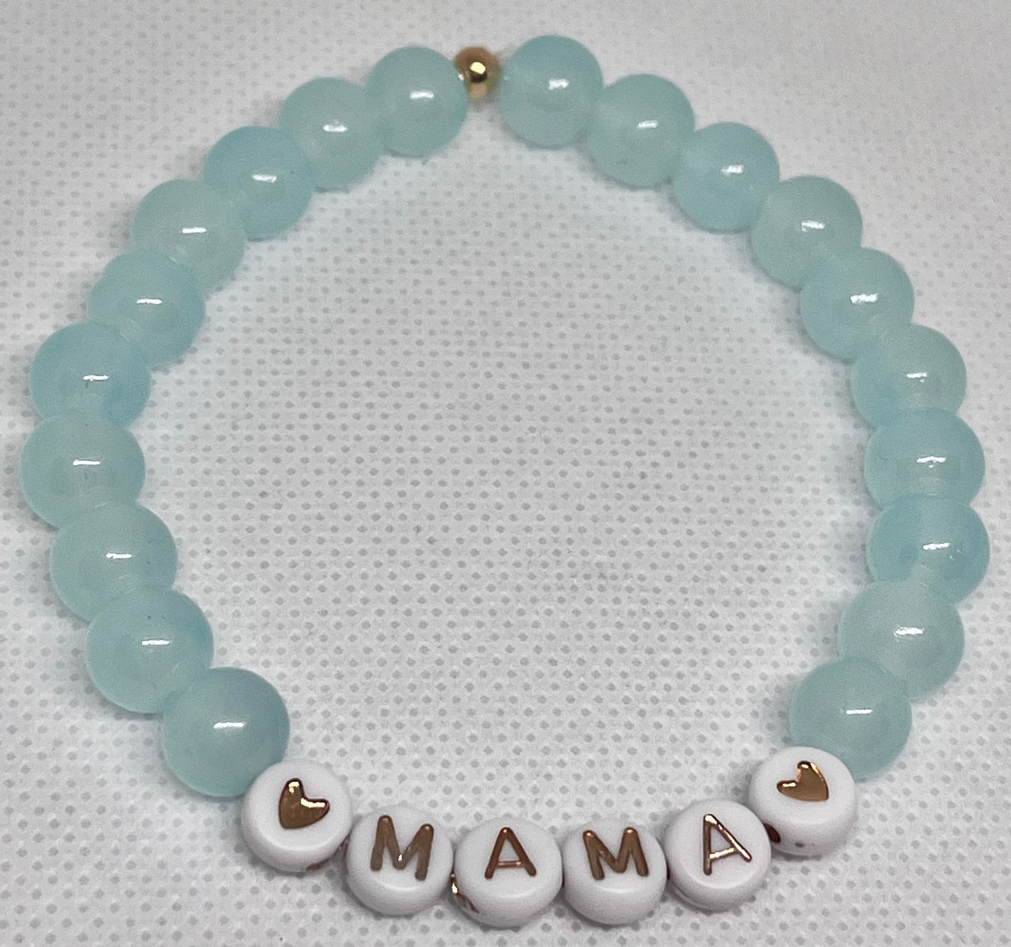 💖MAMA💖 glass or floral multiple colored beaded bracelets