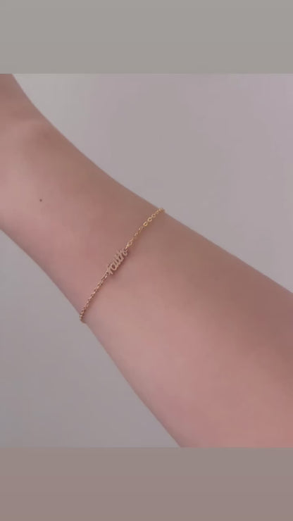 Limited Edition Gold Faith Bracelet – 16K Gold Christian Jewelry