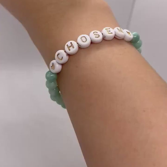 CHOSEN jade stone bracelet